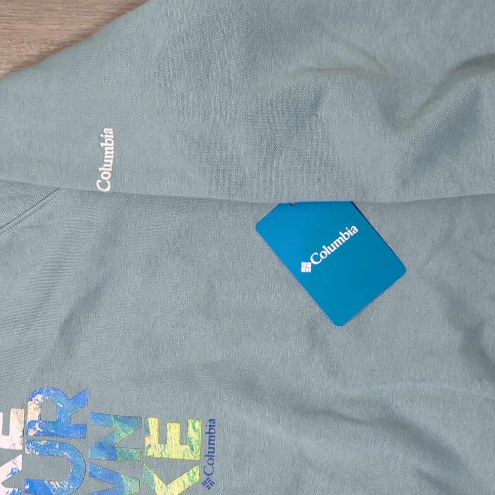NWT Columbia Fleece Sweatshirt Small - Picture 3 of 5